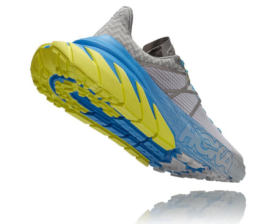 Tenis Trail Hoka One One Feminino Cinzentas - Tennine - 809-JXQRBY